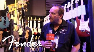 Mike Eldred on the Fender Custom Shop Showcase at NAMM  Fender [upl. by Lorrac]