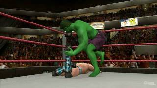 WWE SmackDown vs Raw 2010 HULK vs Chris Jericho TRUEHD QUALITY [upl. by Ocnarf]