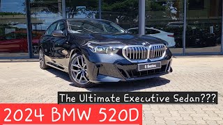 2024 BMW 520D G60 Review  Features  0100 incl  Cost of Ownership [upl. by Rebel]