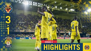 HIGHLIGHTS  VILLARREAL 31 LAS PALMAS  LALIGA EA SPORTS [upl. by Meggy]