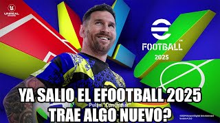 YA SALIO EL EFOOTBALL 2025 [upl. by Oppen]