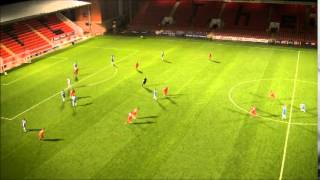 Goal of the season Unbelievable goal from Orients Nick Brown in FA Youth Cup [upl. by Ennahteb103]