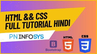 html css hindi part 2 hindi [upl. by Elayor]