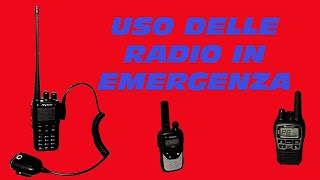 Uso delle radio in emergenza  PMR446 [upl. by Luca46]