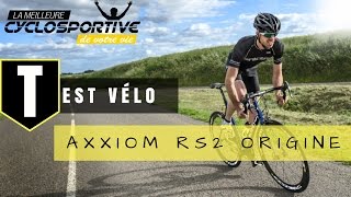 Test vélo ORIGINE RS2 Axxome [upl. by Ednargel797]