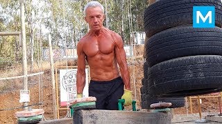 STRONGEST 64YearsOld Grandpa  Mike Millen  Muscle Madness [upl. by Edana]