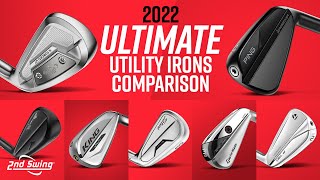 Ultimate Utility Irons Comparison of 2022  Golf Driving Irons Test [upl. by Janik]