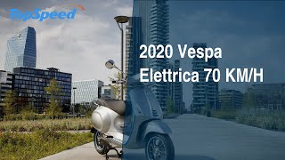 2020 Vespa Elettrica 70 KMH [upl. by Nahtanoj924]