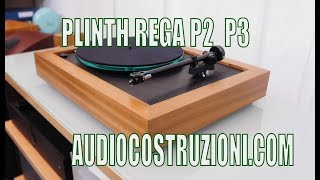 Plinth Rega P2P3 di Sbisa audiocostruzionicom HD [upl. by Sik28]