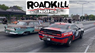 Westen Champlin Hellcat Redeye VS Alex Taylor for the championship Roadkill Nights [upl. by Airdnax]