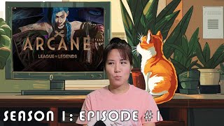 Kitty Watches Arcane S1 E1 Reupload [upl. by Ymas]