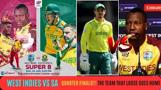 WEST INDIES VS SOUTH AFRICAN  L I V E  WATCH ALONG [upl. by Annekcm400]