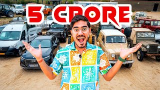 OUR CAR COLLECTION Worth ₹5 Crore  CRAZY XYZ SUPERCARS [upl. by Nylodnew]