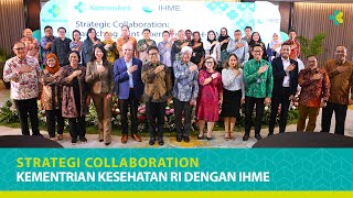 Collaboration Kementrian Kesehatan RI with IHME [upl. by Drofniw776]