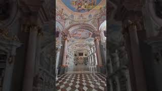 Austria Admont Abbey Library  Beautiful places shorts [upl. by Aon]