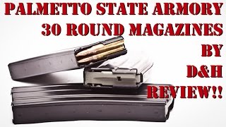 Palmetto State Armory 30 Round Magazines by DampH Review [upl. by Acus]