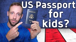 HOW TO GET A USA PASSPORT BOOK For a Child Minor or Baby [upl. by Aititil368]