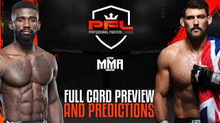 PFL 2 2024 Regular Season Full Card Preview and Predictions [upl. by Onairpic]