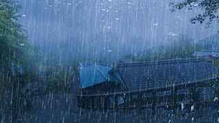 Sonido de Lluvia y Truenos en Naturaleza  Lluvia en Bosque Brumoso para Dormir Relajarse ASMR [upl. by Ennovahc575]