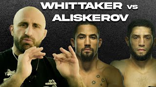 Breakdowns With Volk  UFC Saudi Arabia  Whittaker Vs Aliskerov [upl. by Aiynat]