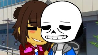 quotDid you come to save mequot  Undertale AU  FT Frisk amp Sans  Frans  Gacha Club [upl. by Oletta961]