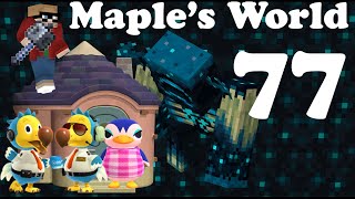 Maples World Ep 77  Maces and Places  Minecraft Survival [upl. by Pachston689]