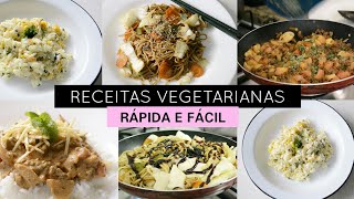 RECEITAS VEGETARIANAS RÁPIDA E FÁCIL OvoLacto  Amanda Oliveira [upl. by Yvad712]