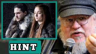 HINT 🛑George RR Martin gives hints on who Jon Snows wife will be [upl. by Ettenil923]