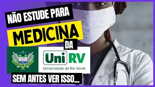 Vestibular de Medicina da UniRV Entenda como é a prova [upl. by Ellon491]