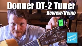 Donner DT2 quotClip on Tunerquot ReviewDemo [upl. by Free]