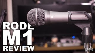 Rode M1 Dynamic Mic Review  Test [upl. by Alywt]