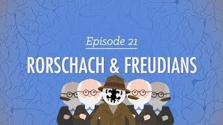 Rorschach and Freudians Crash Course Psychology 21 [upl. by Nonna]