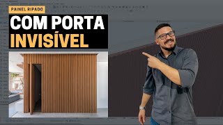 Painel Ripado com Porta Invisível no Archicad [upl. by Esau]