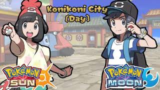 10 Hours KoniKoni City Day Music  Pokemon Sun amp Moon Music Extended [upl. by Demahum738]