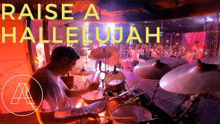 Raise a Hallelujah Live from SHE Womens Conference  Drum Cam  Jacob Le [upl. by Inhsor634]