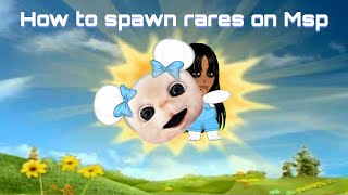 How to spawn rares on Msp 2022 Mobile Friendly [upl. by Nohtanoj228]