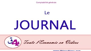 cours comptabilité générale  le journal  Darija [upl. by Holt]