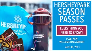 Everything You Need To Know About Hersheypark Season Passes Plus Passholder Welcome Bags Arrive [upl. by Ybbor]