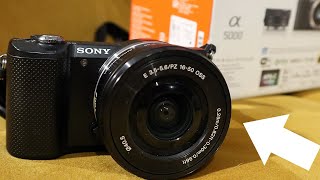 Sony a5000 unboxing first impressions explained still worth getting in 2024 [upl. by Qiratla58]