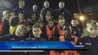 U9 Berchem Sport circuit voetbaltraining 30102017 [upl. by Ahseek173]