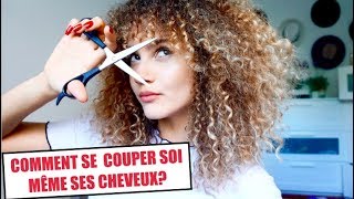 TECHNIQUE pour COUPER ses CHEVEUX SOI MÊME en DÉGRADÉ✂️ Cortar seu cabelo sozinha [upl. by Nahpos]