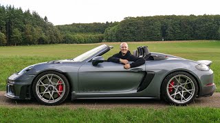 Driving The NEW Porsche 718 Spyder RS [upl. by Krell312]