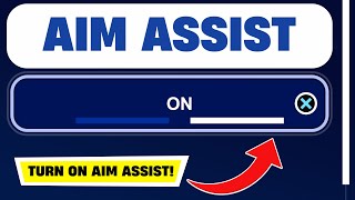 TURN ON AIM ASSIST 2024  Turn On Aim Assist Fortnite  Aim assist settings fortnite [upl. by Tikna]