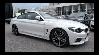 2017 BMW 430i Coupe M Sport StartUp and Full Vehicle Tour [upl. by Siskind150]