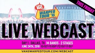 Warped 2016 Webcast Coming June 24th [upl. by Oijile]