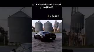 elektrik ya da benzin automobile keşfet trending shorts dodge challanger edit capcut fyp [upl. by Grof]