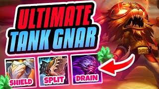 THE ULTIMATE TANK GNAR BUILD Season 13 Gnar Gameplay League of Legends [upl. by Vas868]