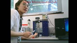 Capillary viscometry experiment [upl. by Ithsav]