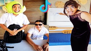 LARIN SE PORTA MAL EN LA ESCUELA  NUEVOS TIKTOK DE LARIN LIA CUSANO KYLE ABELLAR  HUMOR LATINO [upl. by Atsuj]