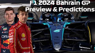 F1 2024 Bahrain GP Preview and Predictions [upl. by Auqenahs270]